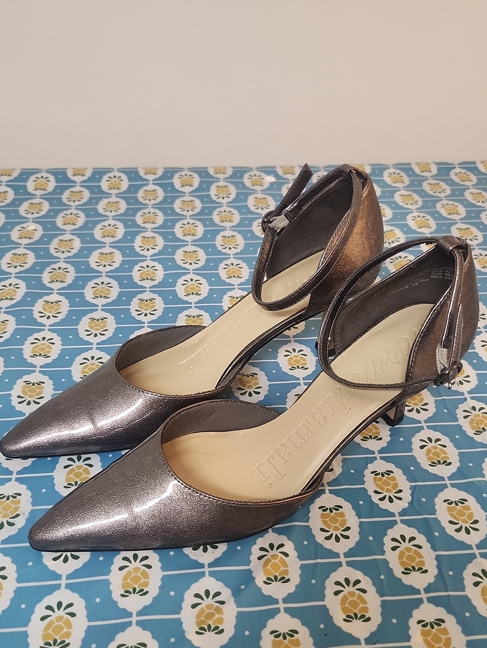 Norma Kamali Heels Silver Metallic pumps 8.5